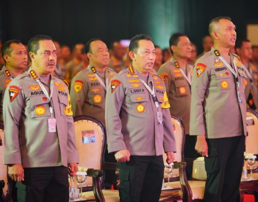 Kapolri Ingatkan Kasatwil Waspadai Ancaman Terorisme dan Konflik di Pemilu 2024