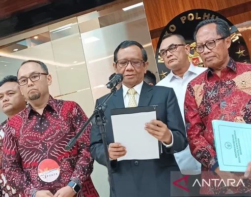 Mahfud MD: Transaksi Impor Emas Rp189 Triliun Libatkan Seseorang Berinisial SB