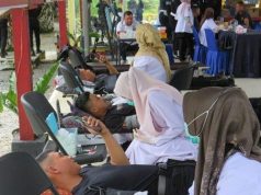 Sat Brimob Polda Aceh Batalyon C Pelopor Gelar Donor Darah Peringati HUT Korp Brimob Ke-78