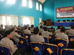 Dit Bimas Polda Lampung Lakukan Asistensi Polisi RW di Polres Pesisir Barat