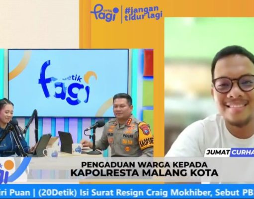 Diikuti Puluhan Ribu Viewer Jumat Curhat Kapolresta Malang Kota Jawab Aspirasi Warga Secara Live