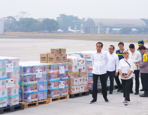 Polri Turut Andil Kirim Bantuan Kemanusiaan ke Warga Palestina di Gaza