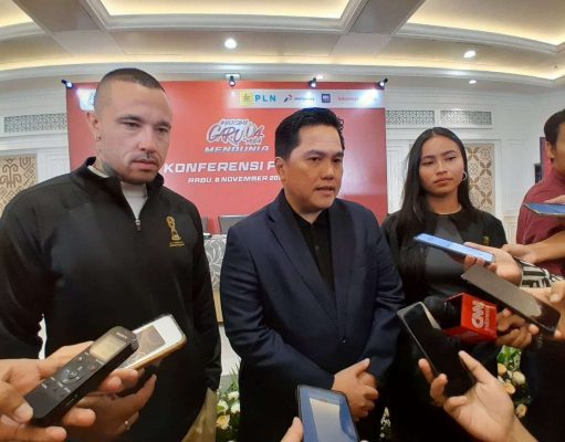 Erick Tohir Sebut Persiapan Piala Dunia U-17 Dapat Penilaian Positif dari FIFA