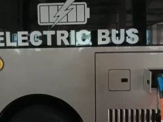 6 Bus Listrik Ikut Melayani Antar Jemput Supporter Piala Dunia U-17 di Surabaya