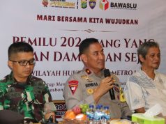 Jelang Pemilu 2024, Wakapolda Metro Minta Masyarakat Perkuat Siskamling