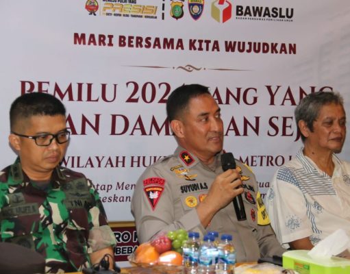 Jelang Pemilu 2024, Wakapolda Metro Minta Masyarakat Perkuat Siskamling