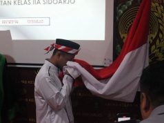 Seorang Napiter Berikrar Setia Kepada NKRI