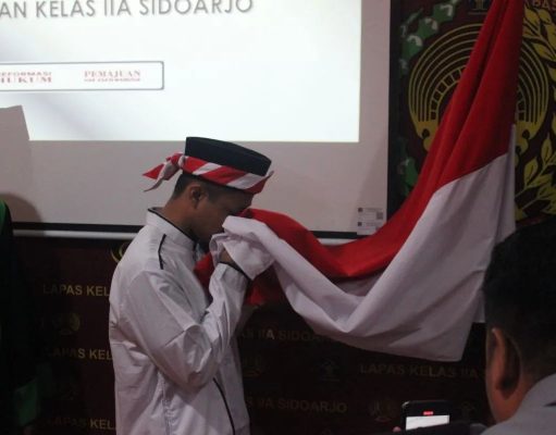 Seorang Napiter Berikrar Setia Kepada NKRI