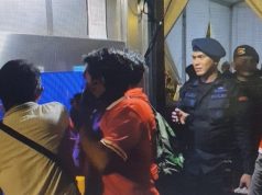 Apresiasi Untuk Brimob Polda Jatim Atas Pembagian Air Minum Gratis Pada Penonton di GBT