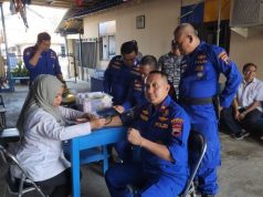 Jelang HUT Polairud ke-73, Polisi Gelar Donor Darah di Pati