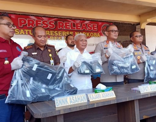 2 Kurir Narkoba Berhasil Ditangkap Polisi, 50kg Sabu Disita