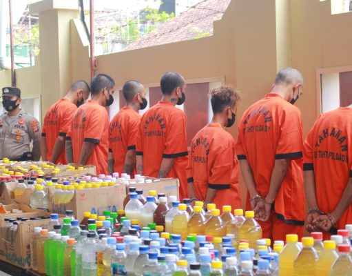 Polda DIY Berhasil Ungkap 8 Kasus Peredaran Narkoba