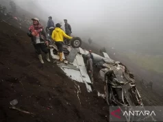 TNI-AU Nyatakan Evakuasi Badan Pesawat Super Tucano Terkendala Cuaca