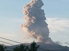Gunung Dukono di Maluku Utara Keluarkan Abu Vulkanik