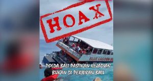 Vidio Viral Kecelakaan “Kapal Blue Lagoon” Dipastikan Tidak Terjadi Di Wilkum Polda Bali