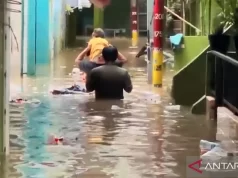 Permukiman Kebon Pala Kembali Kebanjiran Gara-gara Kali Ciliwung Meluap