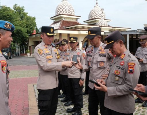 Wakapolres Grobogan Berikan Sanksi Tegas Bila Anggotanya Tertangkap Hidup Hedonisme