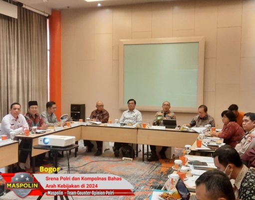 Gelar Rapat Bersama, Srena Polri dan Kompolnas Bahas Arah Kebijakan di 2024