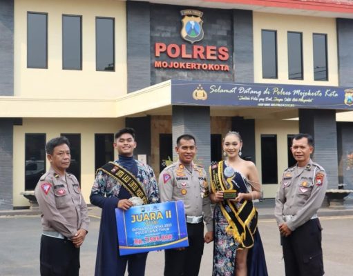 Duta Lalu Lintas Polresta Mojokerto Raih Juara Dua Tingkat Polda Jatim