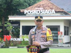 Waka Polres Tabanan Pimpin Apel Personil OMB Tahap Kampanye “Tetap Bersyukur dan Semangat”