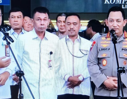 Perkuat Kerja Sama Pemberantasan Korupsi Kapolri Kunjungi KPK
