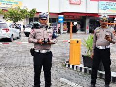Asistensi dan Sosialisasi Penegakkan Hukum Pelanggaran Lalulintas Dengan ETLE Drone