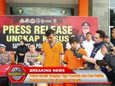 Polres Gresik Tangkap Tiga Penadah dan Dua Pelaku Pembunuhan Pria di Menganti Gresik