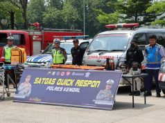 Apel Satgas Quick Respon Polres Kendal, Tindak Cepat Tangani Laka Lantas