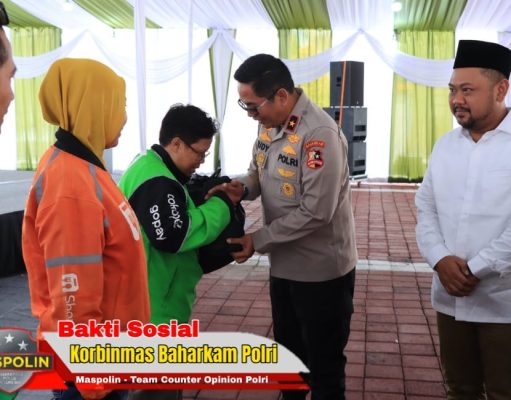 Korbinmas Baharkam Polri Bakti Sosial di Gresik
