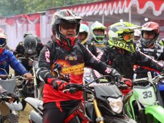 Trabas Kamtibmas Kapolres Sragen Bersama Offroader Bhayangkara Trail Adventure : dalam rangka Cooling system Pemilu Damai 2024