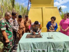 Kapolres Lumajang Resmikan Sumur Bor Bantu Kebutuhan Air Bersih Untuk Warga