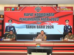 Polres Tuban Siapkan 284 Personel Gabungan untuk Pengamanan Nataru