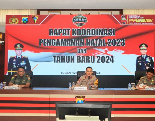Polres Tuban Siapkan 284 Personel Gabungan untuk Pengamanan Nataru