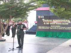Peringati Hari Juang TNI AD Ke – 78 Dan HUT Ke – 75 Kodam V/Brw Tahun 2023, Kodim 0808/Blitar Gelar Ziarah Rombongan Ke TMP Raden Wijaya