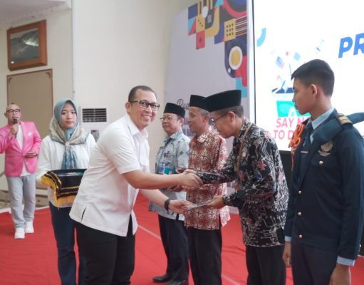Hari ke Tiga Road Show Generasi Emas Produktif Tanpa Narkoba Digelar Polda Jatim di Magetan
