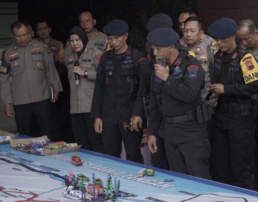 Gelar Tactical Floor Game Ops Lilin Candi 2023 : Wujud Persiapan Polda Jateng dalam Amankan Nataru