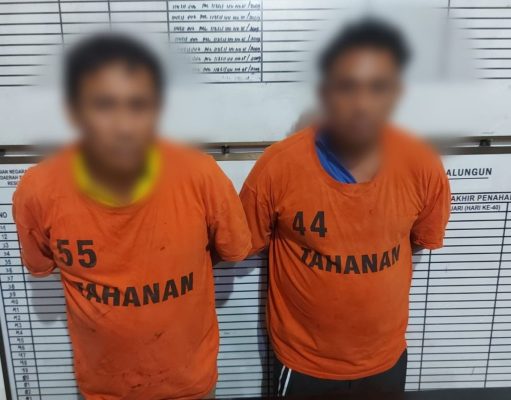 Dua Pengedar Narkotika Ditangkap Polsek Parapat Polres Simalungun di Girsang Sipangan Bolon