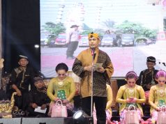 Untuk Pemilu Damai, Polres Lamongan Gelar Malam Bulan Bakti Budaya Nusantara