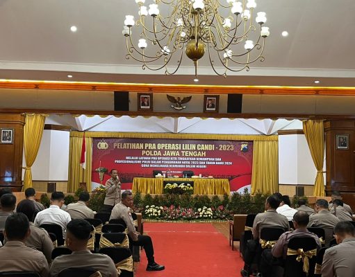 Latpraops Lilin Candi 2023 Polda Jateng Persiapkan Pengamanan Natal dan Tahun Baru