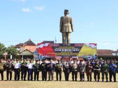 Hadiri Apel Gelar Pasukan Operasi Kepolisian Terpusat “Lilin Semeru 2023”, Ini Pesan Dandim 0808/Blitar