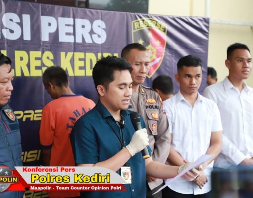 Polres Kediri Berhasil Amankan Dua Pria Tersangka Spesialis Curanmor