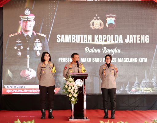 Peresmian Kantor Baru Polres Magelang Kota Semangat baru Dalam Melayani Masyarakat