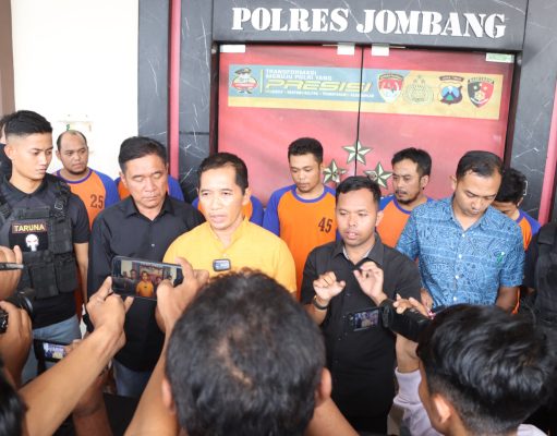 Polres Jombang Berhasil Amankan Komplotan Curanmor Berikut Penadahnya