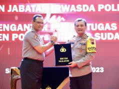 Tiba Masa Purna Tugas, Irwasda Polda Jateng Brigjen Pol Drs. Untung Sudarto Pamit Undur Diri