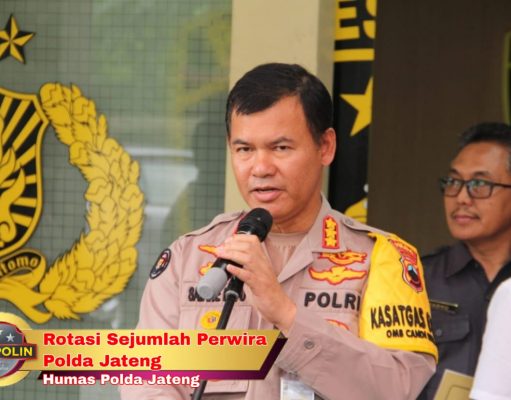 Rotasi Sejumlah Perwira Polda Jateng Brigjen Abioso Promosi Bintang Dua, Kombes Agus Suryo Nugroho Jabat Wakapolda Jateng