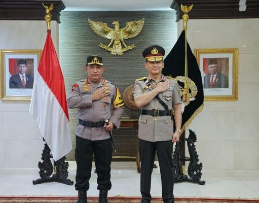 Purna Tugas, Kapolri Gelar Serah Jabatan Irjen Pol Firman Shantyabudi