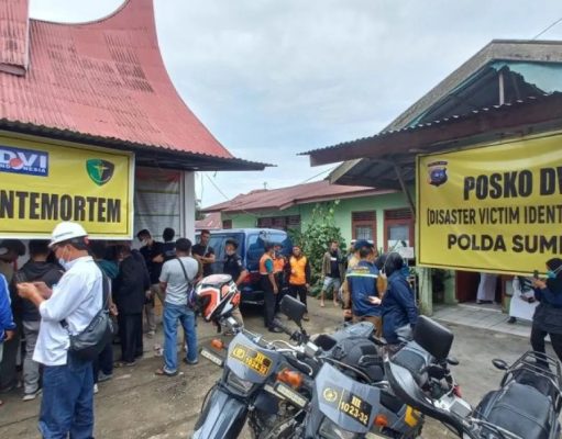 Polda Sumbar Dirikan Posko DVI untuk Identifikasi Korban Erupsi Marapi