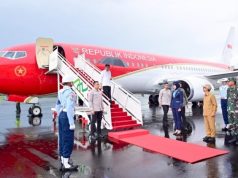 Kapolda NTT Menyambut Kedatangan Presiden RI Dalam Rangka Kunjungan Kerja di Labuan Bajo