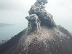 Gunung Anak Krakatau Kembali Erupsi, Tinggi Abu Mencapai 700 Meter