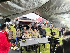 Posko Media Center Erupsi Gunung Marapi Sumatera Barat